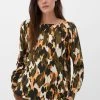 S.Oliver MIT ALLOVERPRINT - Langarmshirt - Guacamole