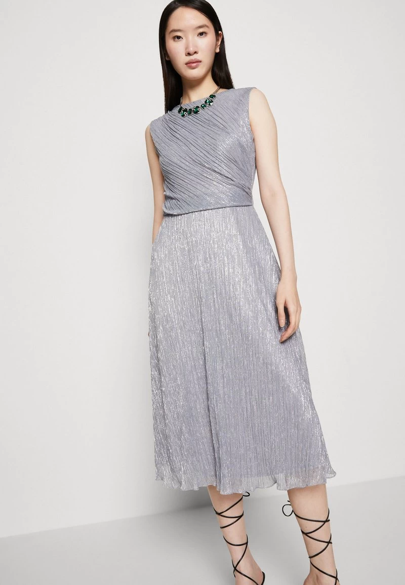 SWING DRESS - Jerseykleid - Silver Shadow 6 SWING DRESS - Jerseykleid - Silver Shadow – Bild 4