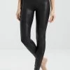 Spanx FAUX LEATHER LEGGINGS - Leggings - Strümpfe - Black -Frauen Geschäft 2f3fc626f9d143aea8ea0f804973a9a2