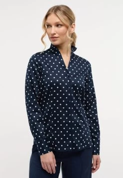 Eterna KELCHKRAGEN - Hemdbluse - Navy