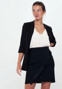 DeFacto SLIM FIT - Wickelrock - Black -Frauen Geschäft 31694d34540a40e69c9dcfc47686d53b