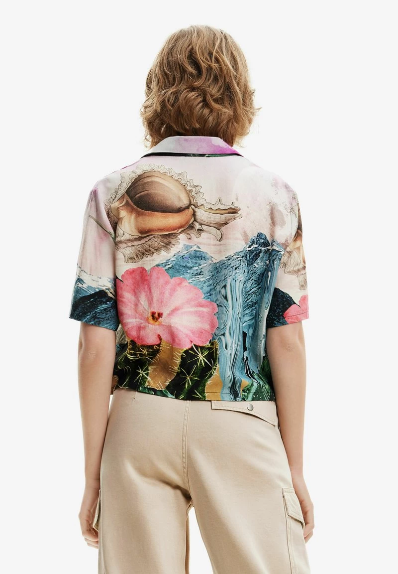 Desigual Hemdbluse - Red 5 Desigual Hemdbluse - Red – Bild 3