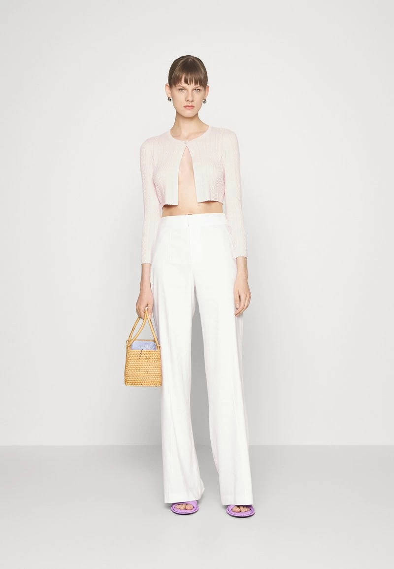 Needle & Thread TEXTURED KNIT CROP - Strickjacke - Pink 4 Needle & Thread TEXTURED KNIT CROP - Strickjacke - Pink – Bild 2