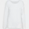B.young MILJA JUMPER - Strickpullover - Off-white -Frauen Geschäft 328553470a334de986397f27a13e2365