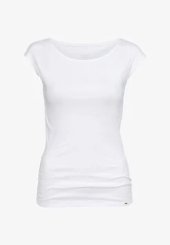 MARC CAIN T-Shirt Basic - Weiss (10) -Frauen Geschäft 3299b184c5bb44f39a9e9aba1ae95b48 1