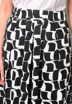 A-Linien-Rock - Schwarz Weiß -Frauen Geschäft 35ef94dcad9b497e8e143e555d76c93d