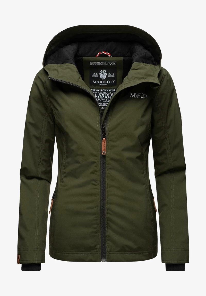 Marikoo BROMBEERE - Outdoorjacke - Olive 7 Marikoo BROMBEERE - Outdoorjacke - Olive – Bild 5