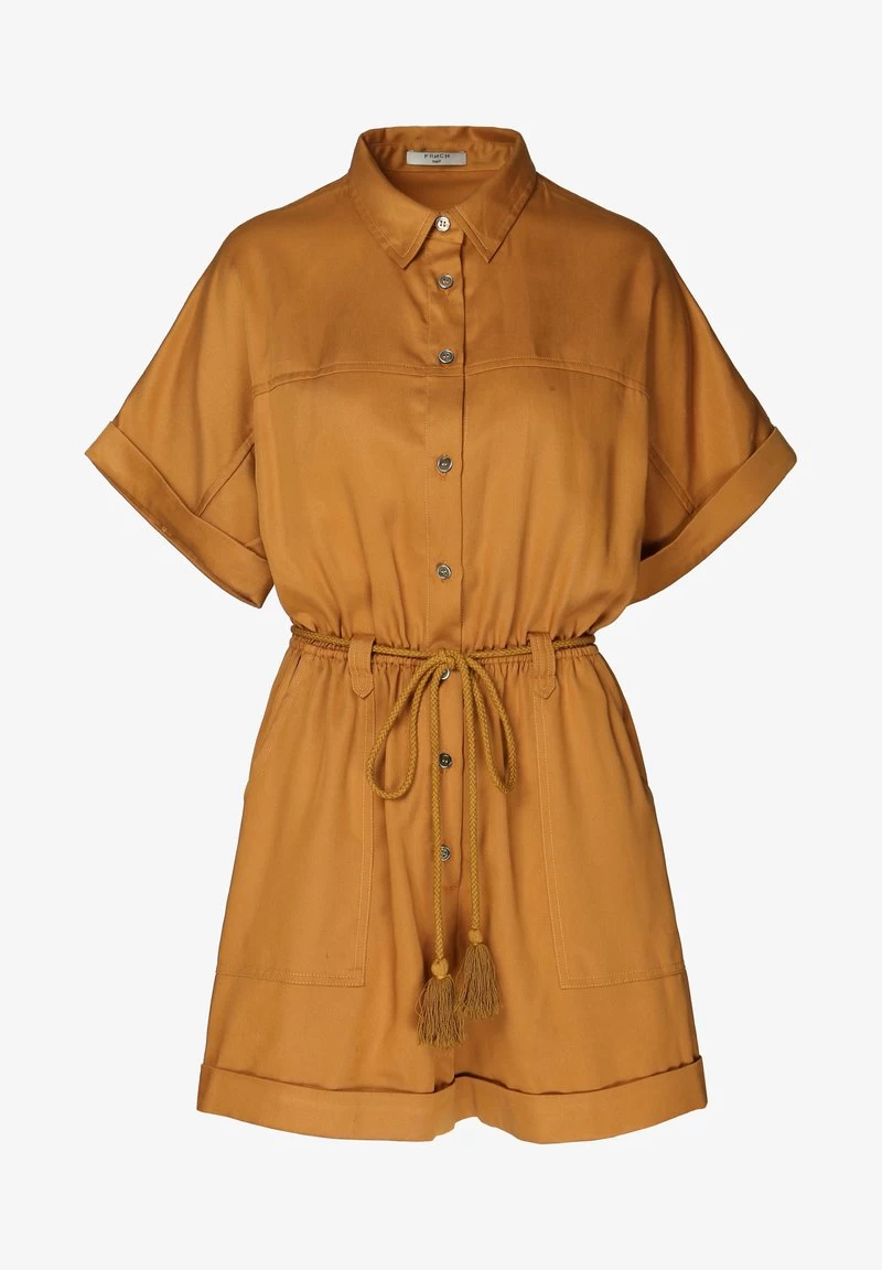 FRNCH Jumpsuit - Ocre 4 FRNCH Jumpsuit - Ocre – Bild 2