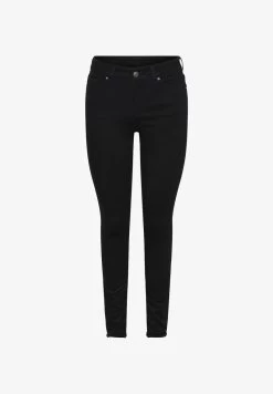 Pieces PCDELLY - Jeans Skinny Fit - Black Denim -Frauen Geschäft 3a50bd3b3a0a4d6aa486a42854be1eeb