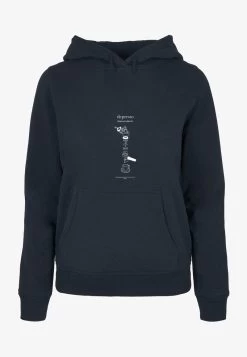 Mister Tee DEPRESSO BASIC HOODY - Kapuzenpullover - Navy