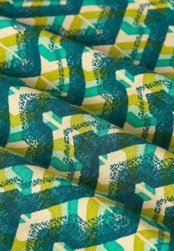 King Louie BORDER BRAZZA - A-Linien-Rock - Jasper Green -Frauen Geschäft 3ab0f22334f44400aae74be3a23ca043