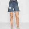 LOIS Jeans DATE - Jeans Shorts - Blue Denim