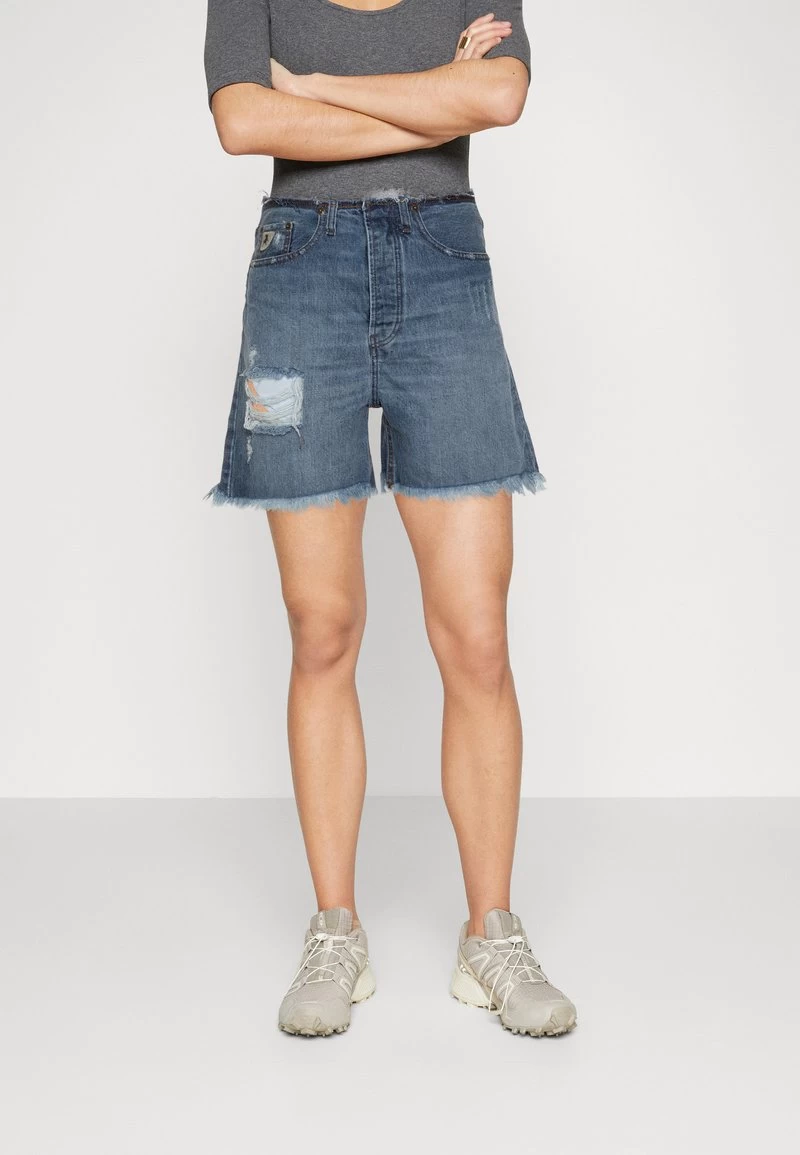 LOIS Jeans DATE - Jeans Shorts - Blue Denim 3 LOIS Jeans DATE - Jeans Shorts - Blue Denim
