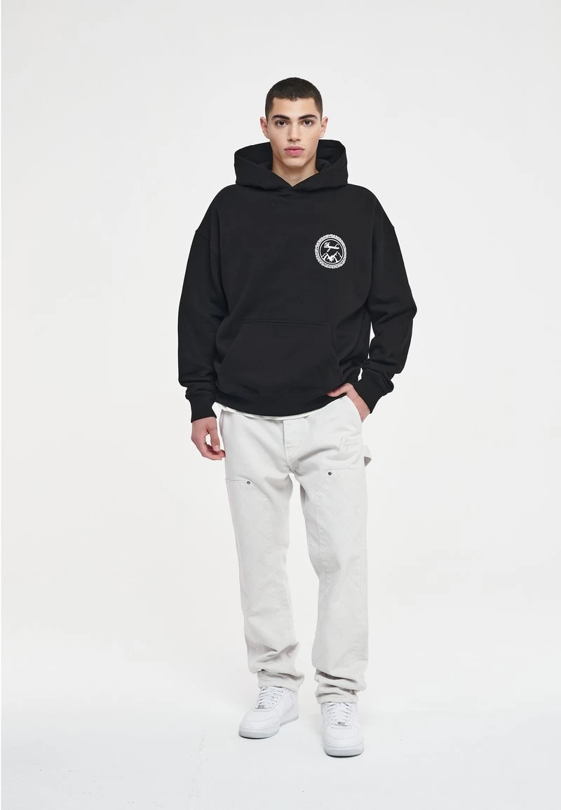 Pegador UNCAS OVERSIZED HOODIE UNISEX - Kapuzenpullover - Black 4 Pegador UNCAS OVERSIZED HOODIE UNISEX - Kapuzenpullover - Black – Bild 2