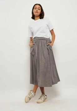 RITA - Faltenrock - Grey -Frauen Geschäft 3f8ae8aa27d2411498de6982508fd44e 1