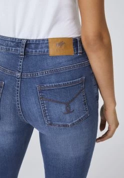 MIT DEZENTER WASCHUNG UND STRETCH - Jeans Slim Fit - Medium Blue 12 MIT DEZENTER WASCHUNG UND STRETCH - Jeans Slim Fit - Medium Blue -Frauen Geschäft 3f8dd9706d7b41db9b87da24bae17e52