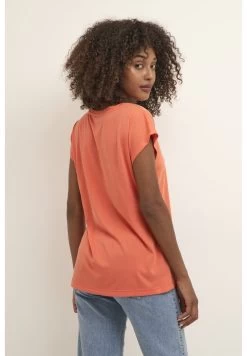 Kaffe KALISE MARIE - T-Shirt Basic - Vermillion Orange -Frauen Geschäft 3fa8aa24a6fd4d2f82baf8493d65b61e