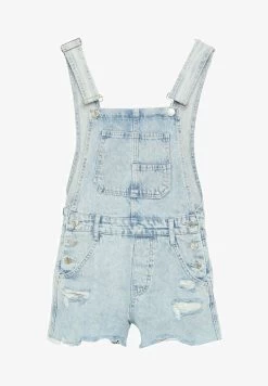 Stradivarius Latzhose - Light Blue 12 Stradivarius Latzhose - Light Blue -Frauen Geschäft 403bc4b62c7f423ca2518072626a173a