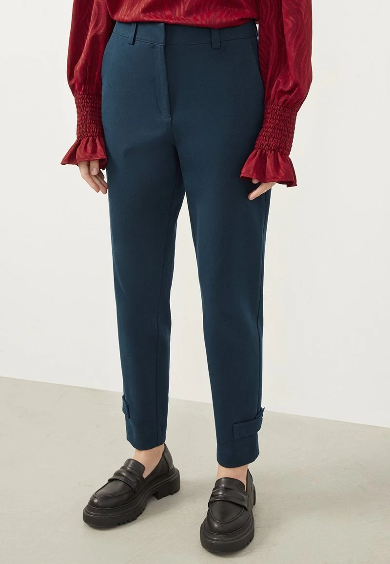 PETROL SNAP FASTENED - Stoffhose - Green 3 PETROL SNAP FASTENED - Stoffhose - Green