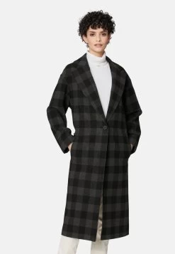 Klassischer Mantel - Grau/anthrazit