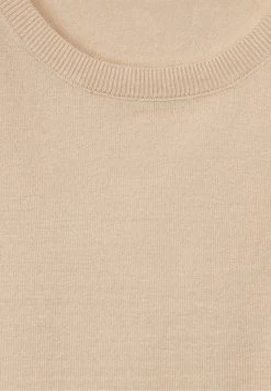 STREET ONE Top - Light Smooth Sand Melange -Frauen Geschäft 45010f59feb04af4a6f5b5fb8ea37dca