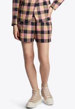 Rich&royal NACHHALTIGE KARO - Shorts - Midnight Blue -Frauen Geschäft 452ca34b778241b2a99ee8892cd93d04 1