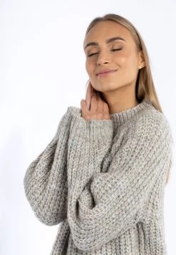 RISA LYMOA - Strickpullover - Grau -Frauen Geschäft 453d41ab798a4db0aeef78f1e116a059