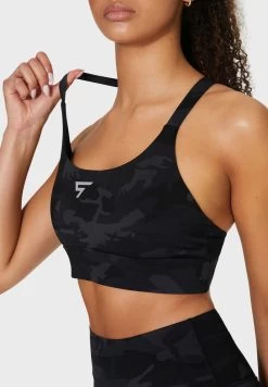 SENSES+ RACER BACK - Top - Camo Black -Frauen Geschäft 462891c6b0964e75aa4b052164aa1fc6