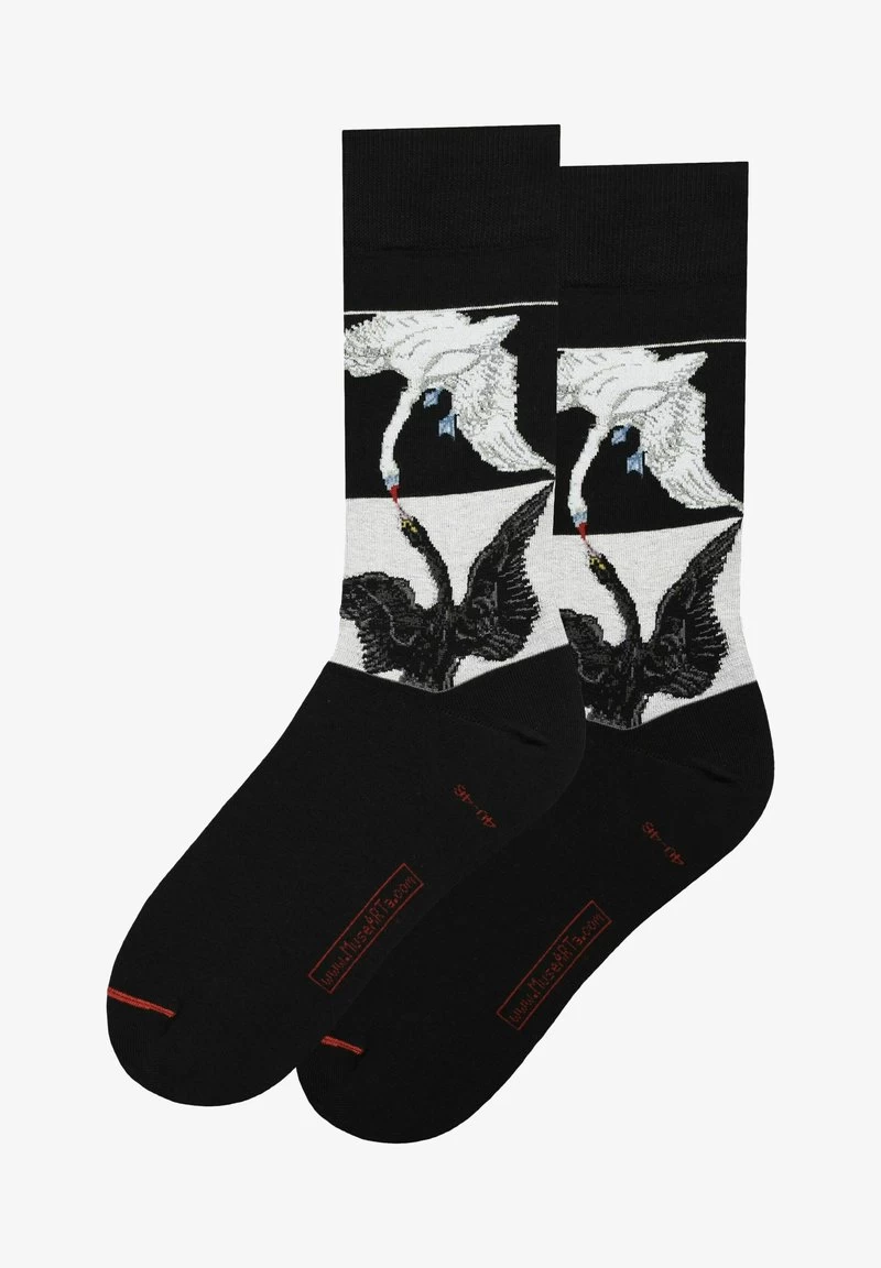 HILMA AF KLINGT - DER SCHWAN NR. 1 - Socken - Schwarz 3 HILMA AF KLINGT - DER SCHWAN NR. 1 - Socken - Schwarz