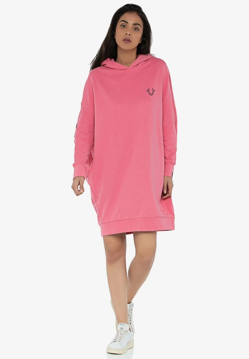 True Religion LOS ANGELES RHINOSTONES - Freizeitkleid - Pink 3 True Religion LOS ANGELES RHINOSTONES - Freizeitkleid - Pink