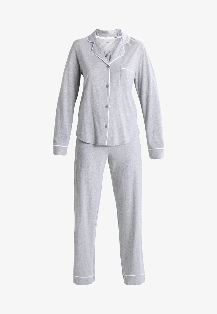 NEW SIGNATURE - Nachtwäsche Set - Grey Heather 7 NEW SIGNATURE - Nachtwäsche Set - Grey Heather – Bild 5