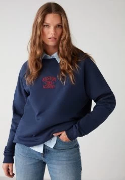 ADRIELLE - Sweatshirt - Navy -Frauen Geschäft 4d1453a08979496f8c7dc9d7d7fd20d6