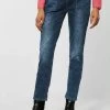 STREET ONE Jeans Slim Fit - Blau