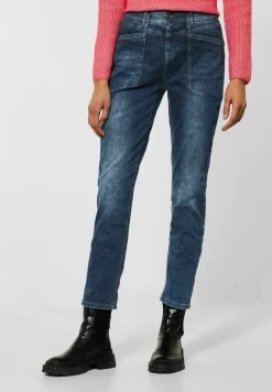 STREET ONE Jeans Slim Fit - Blau