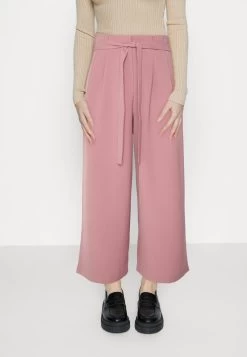 ONLY ONLLIZZO BELT CULOTTE - Stoffhose - Nostalgia Rose