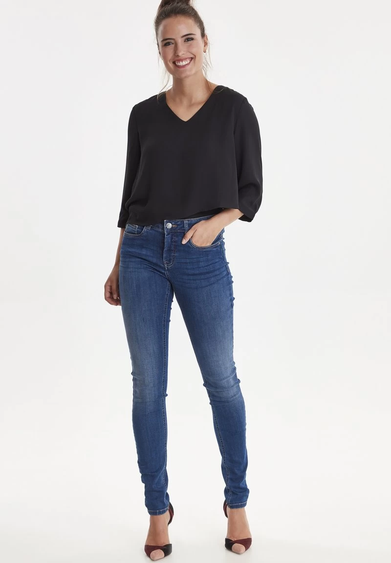 Fransa FRZOZA 1 JEANS - Jeans Skinny Fit - Blue Denim 4 Fransa FRZOZA 1 JEANS - Jeans Skinny Fit - Blue Denim – Bild 2