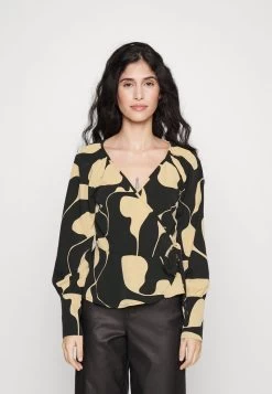 Vero Moda Petite VMLYDIA WRAP - Bluse - Black/lina 13 Vero Moda Petite VMLYDIA WRAP - Bluse - Black/lina -Frauen Geschäft 4fa73a0296b14808a41e4a1688f9699a 1