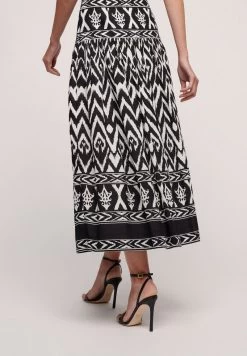 LUISA SPAGNOLI TREVI - Maxirock - Var Nero Panna -Frauen Geschäft 50d608b7cff04280abf31ca1cb2312e8