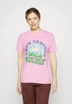 ONLY ONLDAPHNE BLOOM BOX - T-Shirt Print - Bonbon