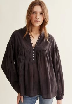 BOB - Bluse - Charcoal