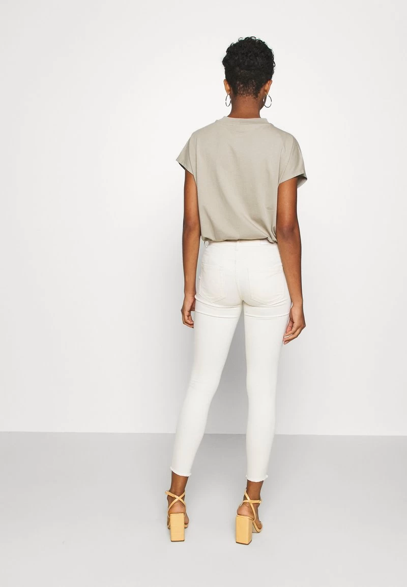 ONLY ONLBLUSH RAW DOT - Jeans Skinny Fit - Ecru 4 ONLY ONLBLUSH RAW DOT - Jeans Skinny Fit - Ecru – Bild 3