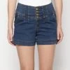 Koroshi Jeans Shorts - Azul Osc Dark Blue -Frauen Geschäft 550d641fd2ea495e892686e55b63d6d3
