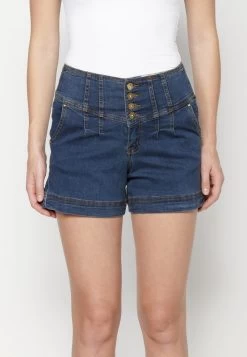 Koroshi Jeans Shorts - Azul Osc Dark Blue