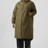 Vero Moda Curve Parka - Ivy Green