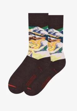 VINCENT VAN GOGH - WHEATFIELD WITH CROWS - Socken - Multicoloured -Frauen Geschäft 57425b6379244297a85d462894f14cb0