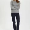 Saint Tropez MILASZ - Strickpullover - Mist Grey Melange