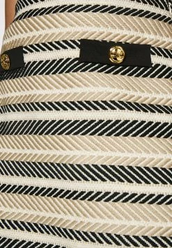 Elisabetta Franchi WOMANS SKIRT - Minirock - Burro/tortora/nero -Frauen Geschäft 5872a5eb1a4d4c5c89c4d637dacb2750