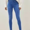 Next SUPER STRETCH SOFT SCULPT PULL ON STANDARD - Jeggings - Blue
