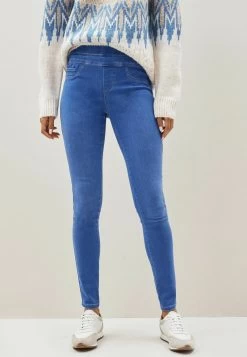 Next SUPER STRETCH SOFT SCULPT PULL ON STANDARD - Jeggings - Blue