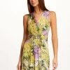 MORGAN STRAIGHT WITH VEGETAL PRINT - Maxikleid - Multi Coloured -Frauen Geschäft 59a3e9c210cb45f680bc1b6a6cc603e8